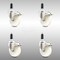 Service Caster 4 Inch 316SS Nylon Wheel Swivel 1 Inch Expanding Stem Caster Set Lock Brake SCC-SS316TTLEX20S414-NYS-1-4 - alternate 3